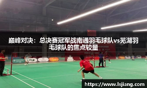 巅峰对决：总决赛冠军战南通羽毛球队vs芜湖羽毛球队的焦点较量